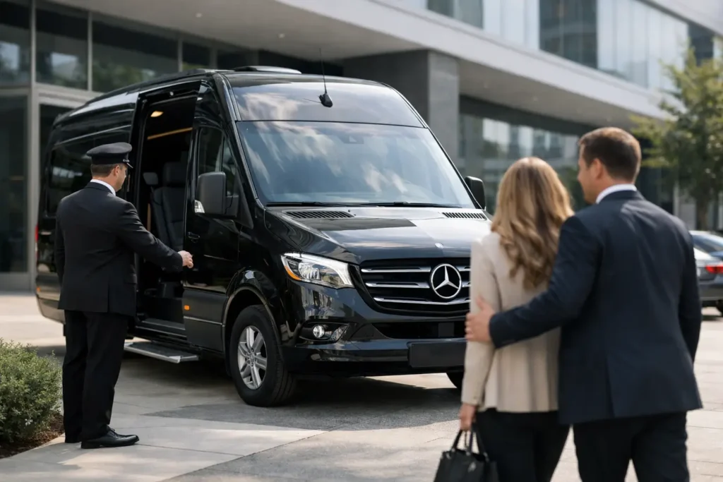 Mercedes Sprinter Chauffeur Service Benefits