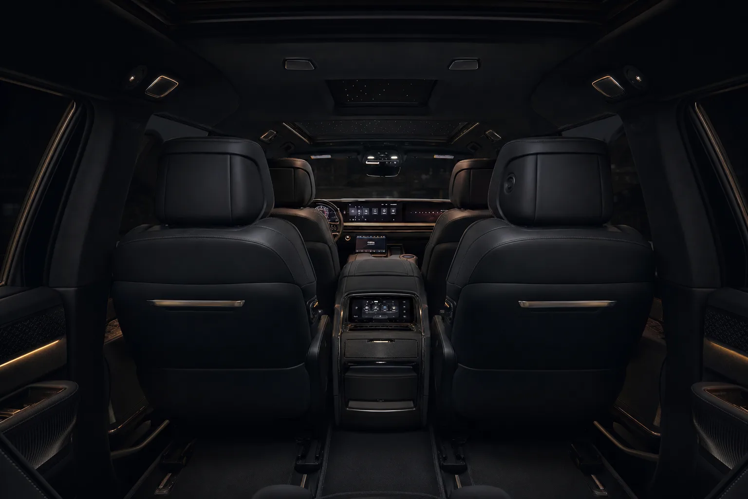 Cadillac Escalade ESV The cabin