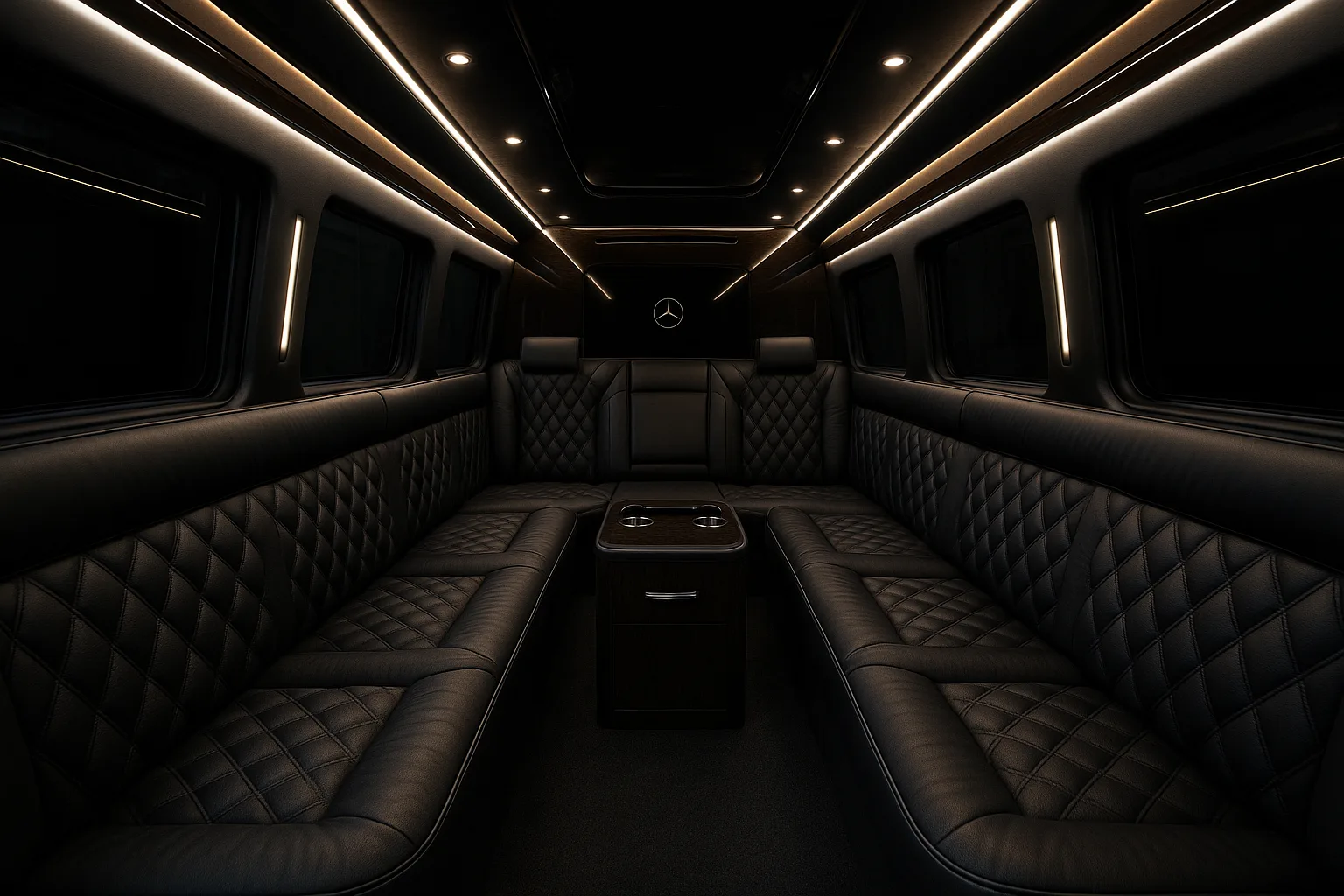 Mercedes-Benz Sprinter Limousine The cabin