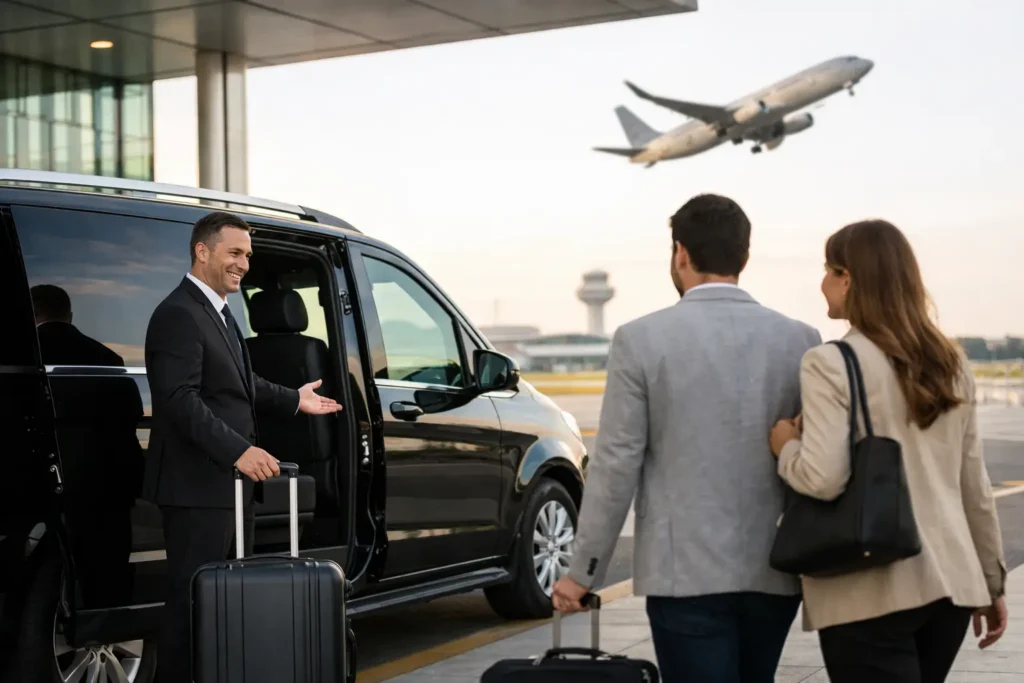 A Private Airport Shuttle Alternative That Fits