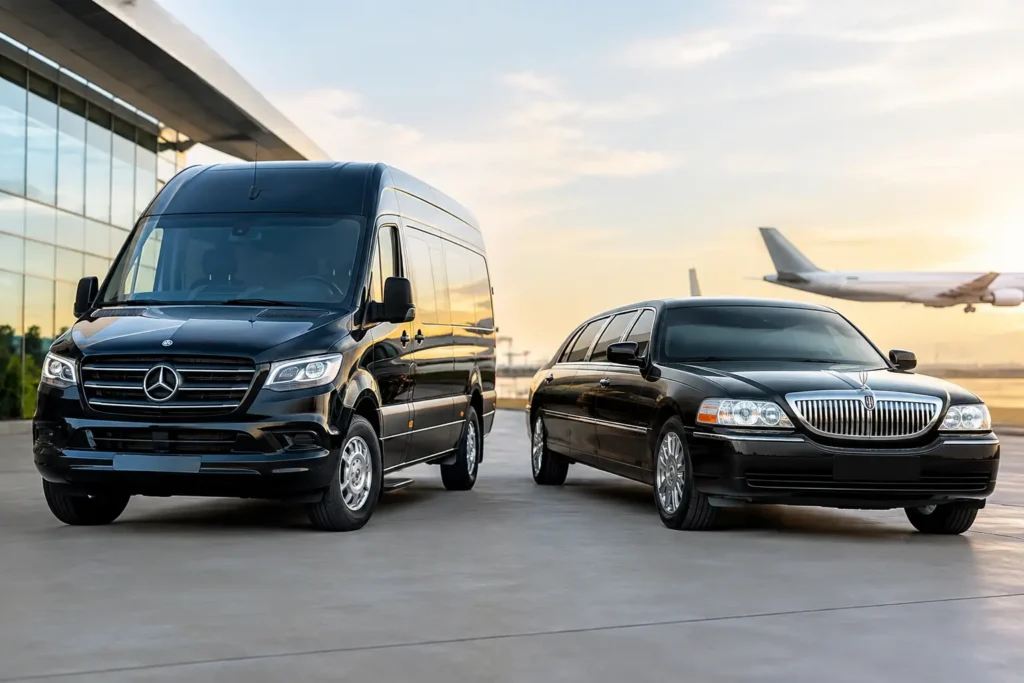 Sprinter Van or Limo: Which Arrival Fits?
