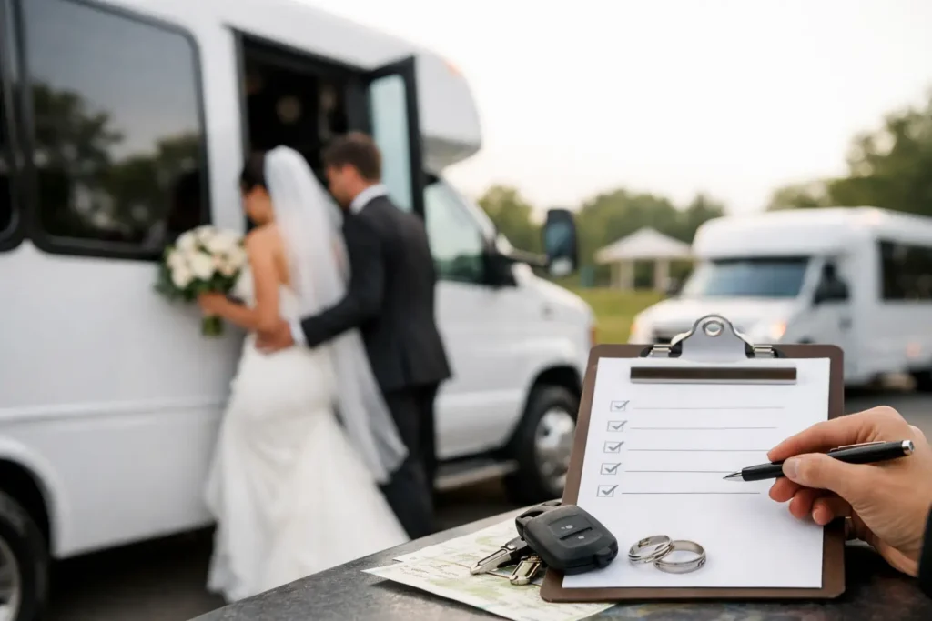 Wedding Shuttle Logistics Checklist for a Flawless Day