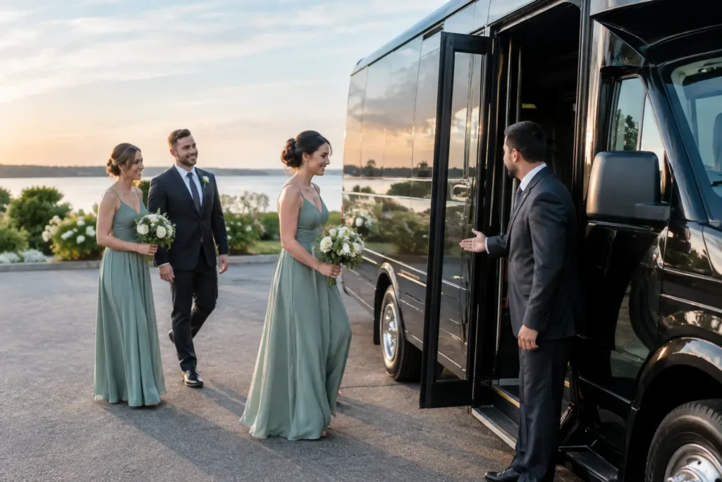 Maryland Wedding Guest Transportation That Performs